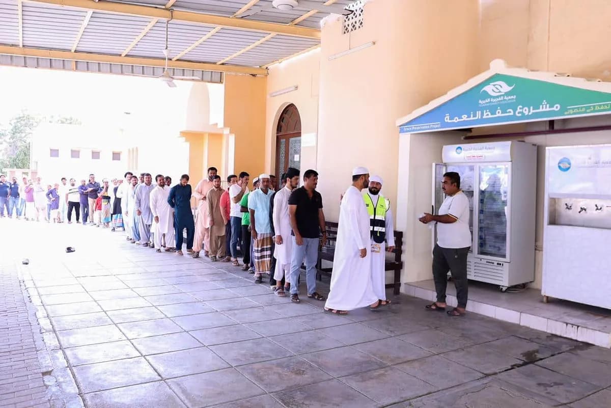 من صور مشروع حفظ النعمة